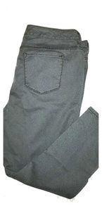 🍀JEANS ARMY GREEN WITH ANKLE ZIPPERS